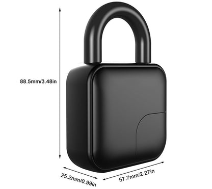 Diohce Smart Fingerprint Padlock | Biometric Anti-Theft Lock
