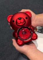 TEDDY BEAR WITH NAME ENGRAVED NECKLACE